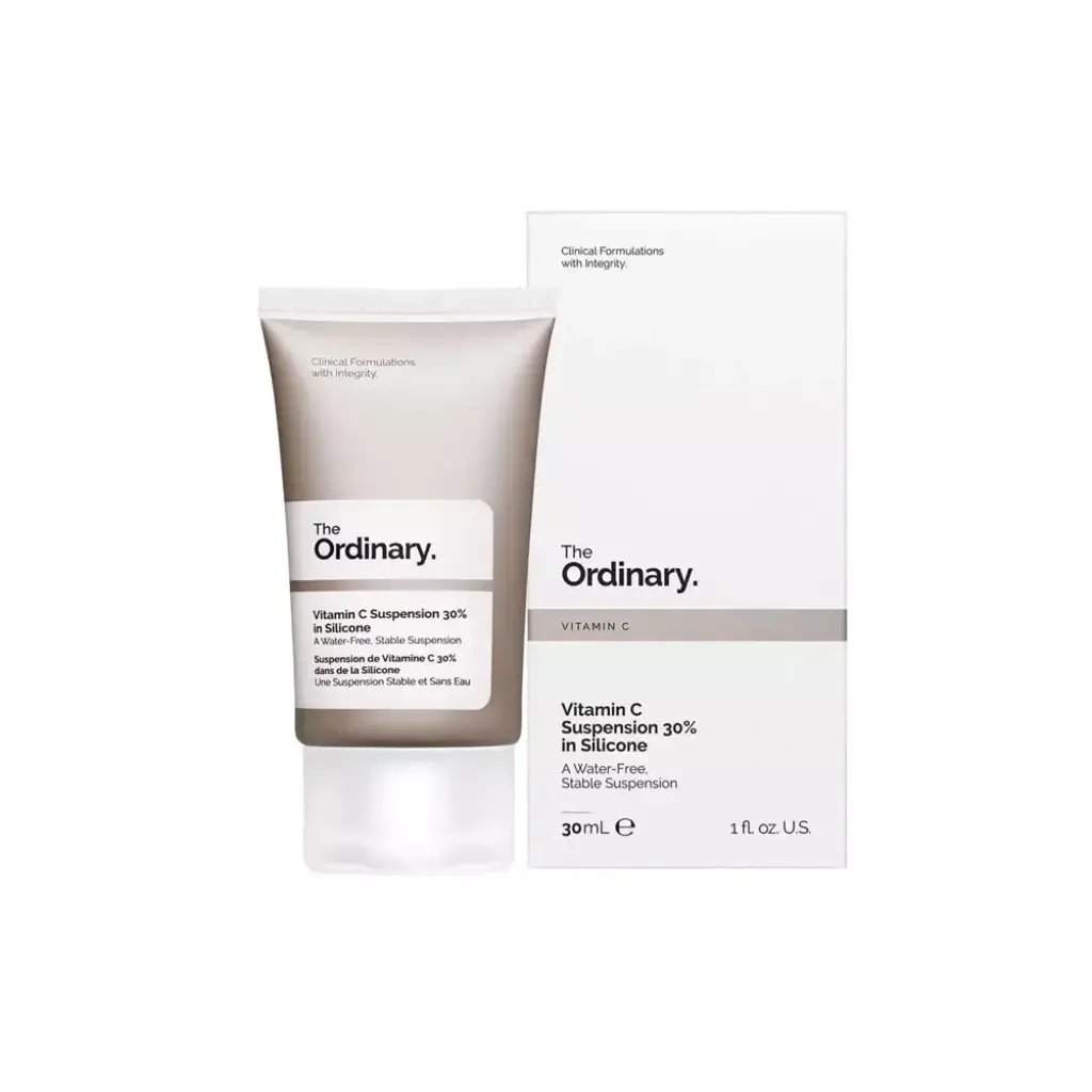 کرم ویتامین C ۱۰ درصد اوردینری مدل سیلیکونی – کرم روشن‌کننده و ضد لک صورت