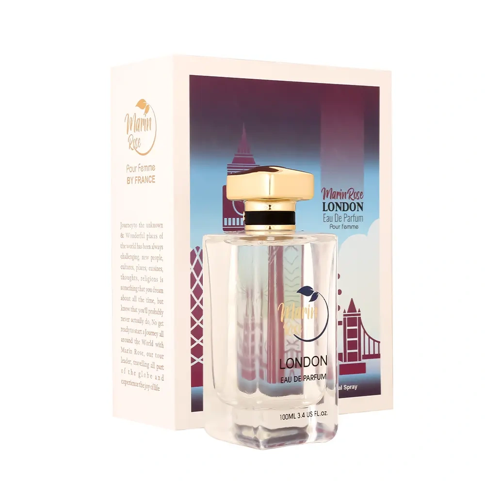 عطر لندن زنانه مارین رز ادو پرفیوم 100 میلی لیتر – رایحه گل و میوه، ماندگاری بالا