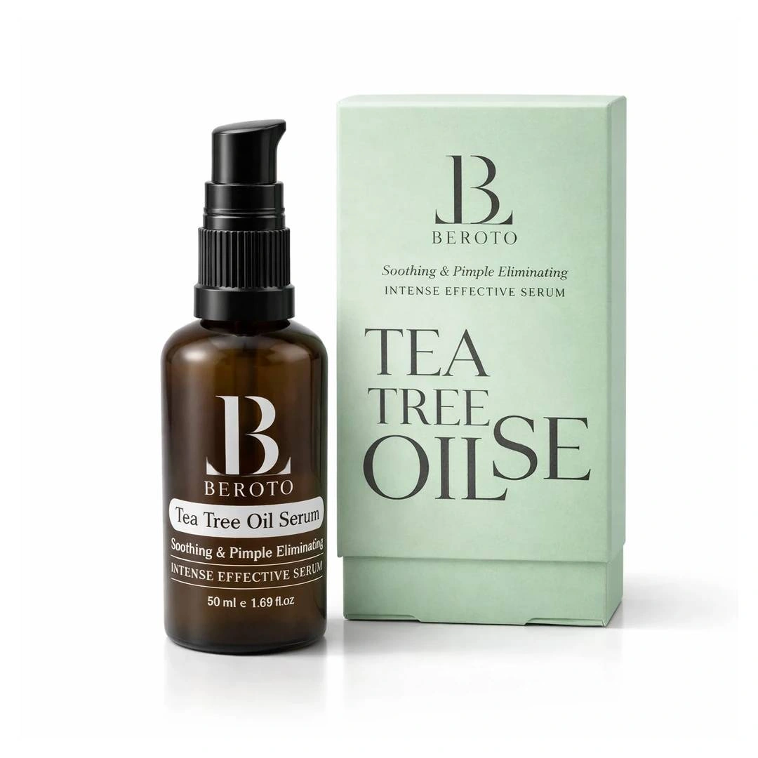 سرم تخصصی روغن درخت چای بروتو Beroto Tea Tree Oil Serum – مناسب پوست چرب و آکنه‌ای | کالاشاپ